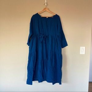 Cotton Tiered Dress